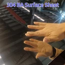 DIN 1.4301 plech z nehrdzavejúcej ocele so zrkadlovo lešt...